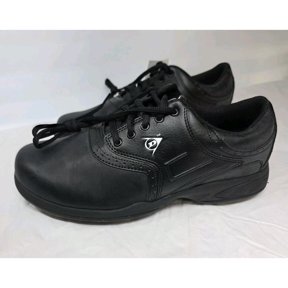 Dunlop Golf Shoe Men’s Size 8.5 Brand New With Tool F71041BU Black Sports